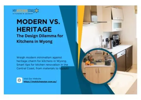 Modern vs. Heritage: The Design Dilemma for Kitchens in Wyong