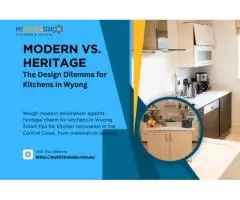 Modern vs. Heritage: The Design Dilemma for Kitchens in Wyong