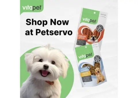 VitaPet – Healthy Treats & Daily Essentials for Happy Pets | Shop Now at Petservo