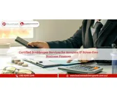 Certified Bookkeeper Services for Accurate & Stress-Free Business Finances