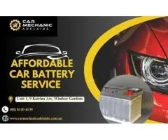 Affordable Car Battery Service – Adelaide