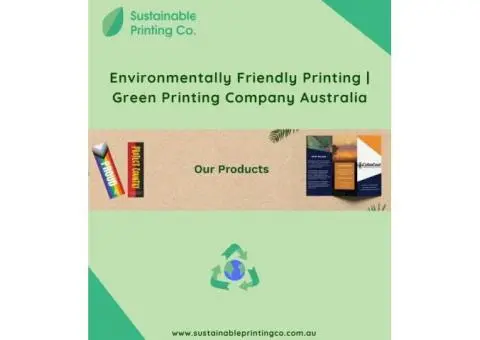 Environmentally Friendly Printing | Green Printing Company Australia