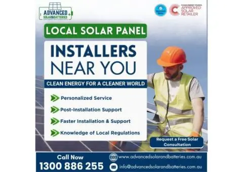 Affordable Solar Panels & Battery Installation – Save Up to 80%