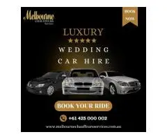 Luxury Wedding Car Hire in Melbourne