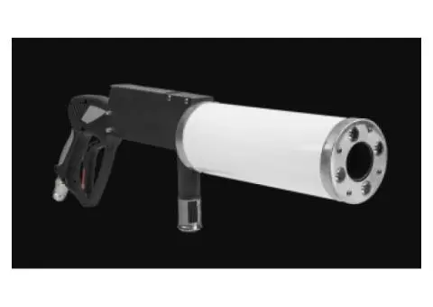 Where Can I Hire a CO2GUNLED – LED CO2 Blaster in Sydney from CR Lighting & Audio?
