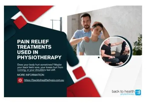 Pain Relief Treatments Used in Physiotherapy for Everyday Conditions