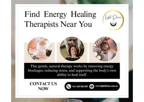 Find Energy Healing Therapists Near You