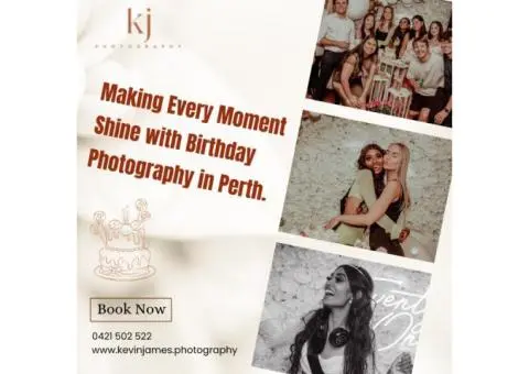 Birthday Photography Perth