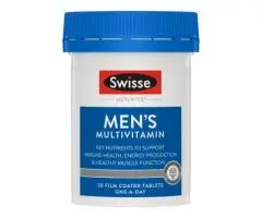 Looking for Daily Energy & Vitality? Swisse Ultivite Men’s Multivitamin Delivers