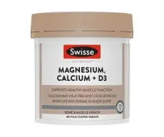 Maintain Strong Bones & Calm Muscles Daily with Swisse