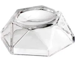 Acrylic Crystal Ball Base Display Stand Transparent Pedestal Quartz Glass Sphere