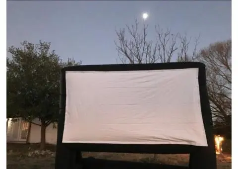 Inflatable Movie Screen Hire for Memorable Outdoor Events