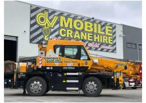 Efficient Crane Hire for Solar Panel Installations in Victoria