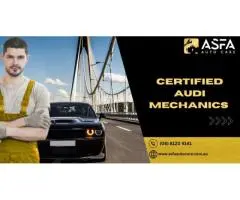 Certified Audi Mechanics for All Services
