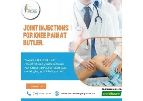 Find relief from knee pain with our expert-guided Joint Injections at Butler
