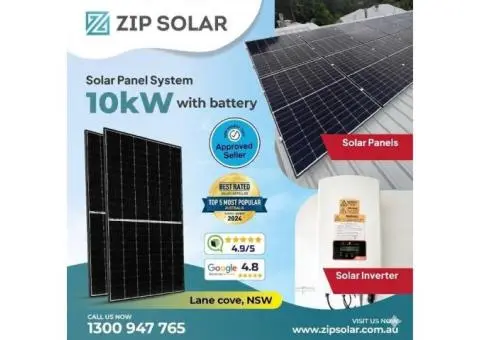 10kW Solar Power System With Battery for House 