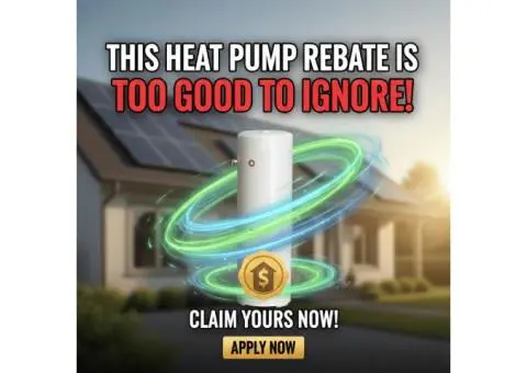 This Heat Pump Rebate Is Too Good to Ignore—Claim Yours Now!