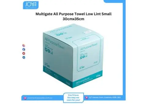 Multigate All Purpose Towel Low Lint Small 30cmx35cm - Joya Mediccal Supplies
