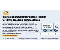 Trusted Interstate Removalists in Brisbane for a Stress-Free Move