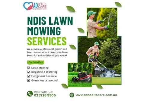 NDIS Lawn Mowing Services