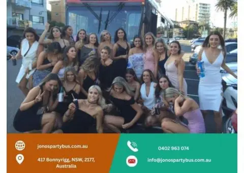 Hire the Leading Sydney Party Bus Today