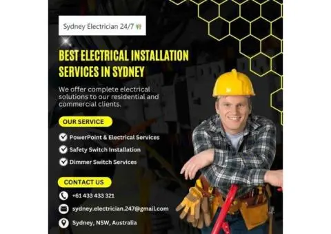 Best Electrical Installation Services in Sydney