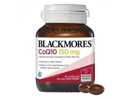 Buy Blackmores CoQ10 150mg – Energy & Heart Support