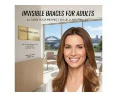 Comfortable and Clear Options with Invisible Braces for Adults in Neutral Bay