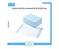 Halyard Half Size Underpads 5Ply 39.5×27.5cm - Joya Medical Supplies