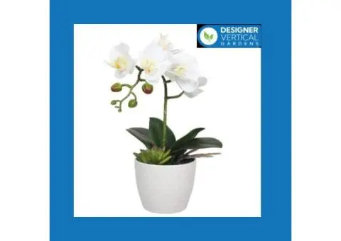 Bring Lasting Freshness Home With Faux Flowers In Glass Vase