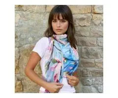 Wrap Art Around You With a Printed Scarf