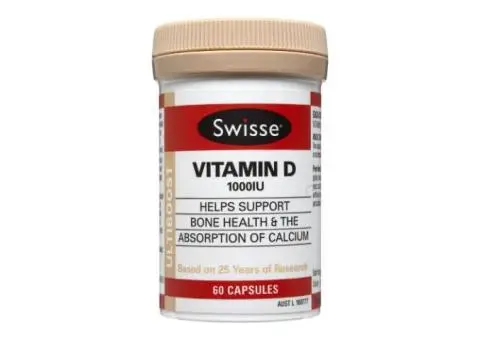 Daily Vitamin D Support for Bone Density, Muscle Function & Overall Wellness