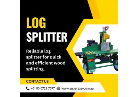 Make your perfect selection for high-quality Log Splitter
