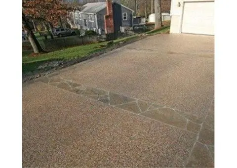 Affordable and Modern Coloured Concrete Driveway Options