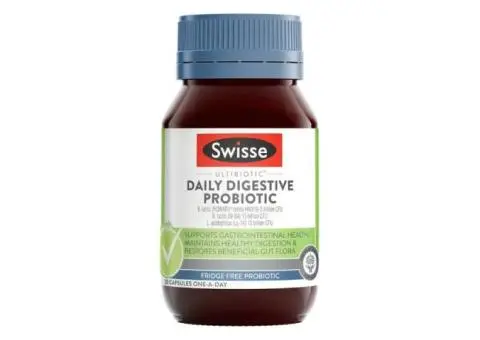 Don’t Let Digestive Upsets Slow You Down — Try Swisse Ultibiotic Daily Probiotic