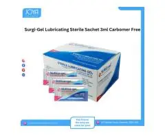 Surgi-Gel Lubricating Sterile Sachet 3ml Carbomer Free - Joya Medical Supplies