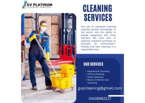 Industrial Cleaning Services at G V Platinum