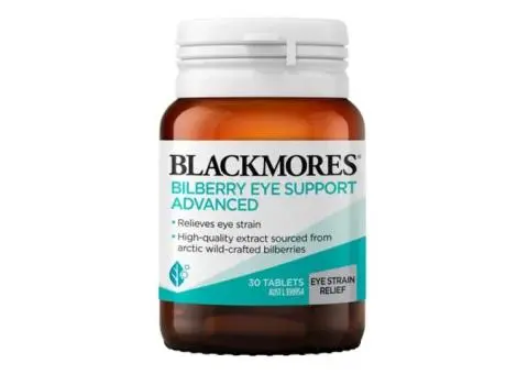 Advanced Eye Antioxidant Formula with Bilberry Extract for Daily Vision Support