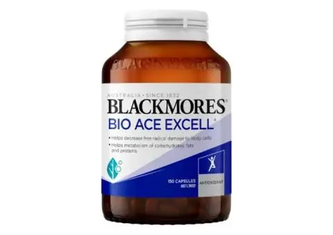 Protect Cells, Boost Vitality & Fight Free Radicals with Blackmores Bio Ace Excell
