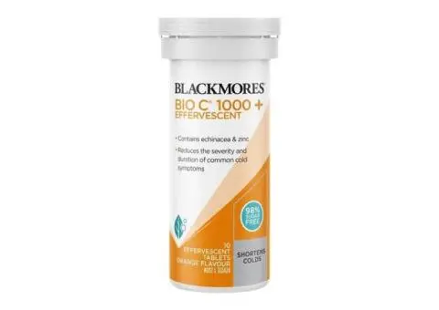 Boost Immunity, Stay Energised & Protect Cells with Blackmores Bio C 1000+