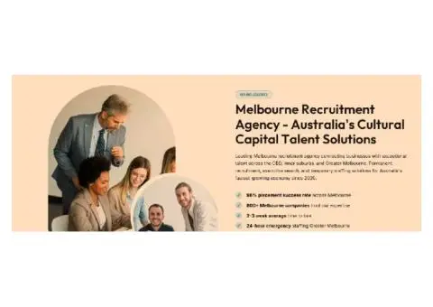 Need Fast & Reliable Hiring Support in Melbourne?