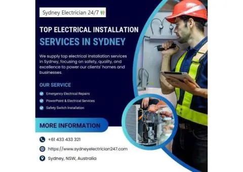 Top Electrical Installation Services in Sydney