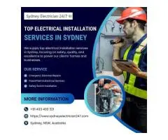Top Electrical Installation Services in Sydney