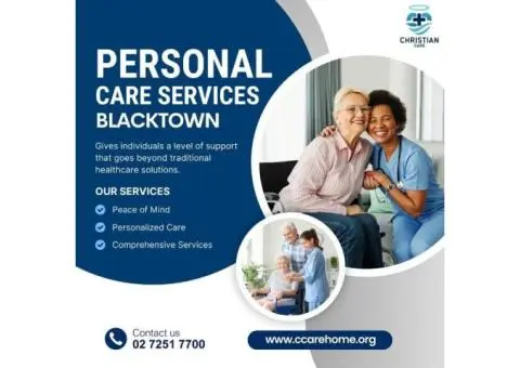 Personal Care Services Blacktown