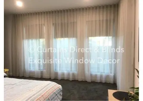 Blockout Roller Blinds with Sheers | Curtains Direct