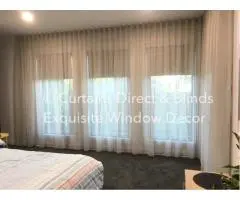 Blockout Roller Blinds with Sheers | Curtains Direct