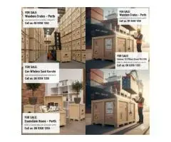 FOR SALE: Premium Wooden Crates in Perth – Secure Your Goods!