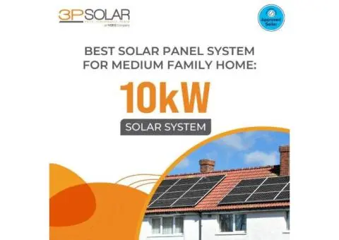 Complete 10kW Solar Panel System Save Thousands Annually 