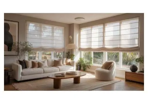 Elegant Roman Blinds Adelaide for Modern Homes