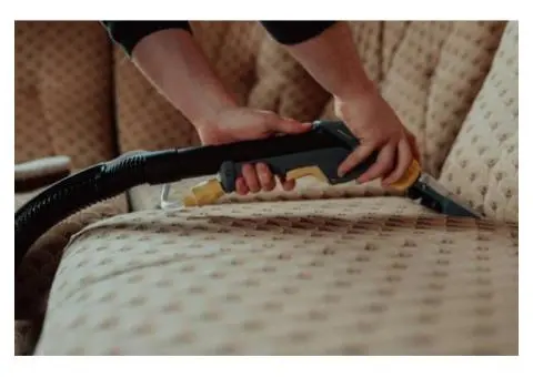 Get Deep Steam Upholstery Cleaning for Stains & Odours